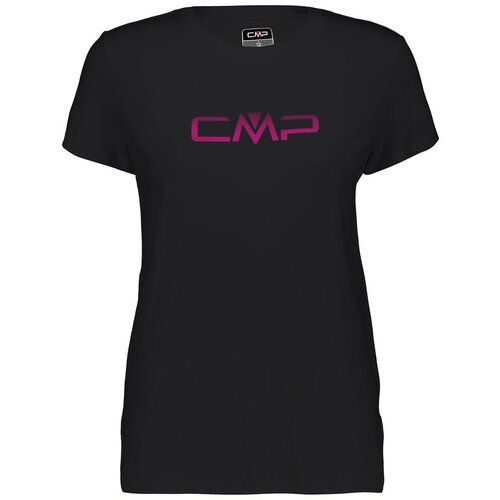 CMP ženska majica WOMAN T-SHIRT crna 30D6536P Slike