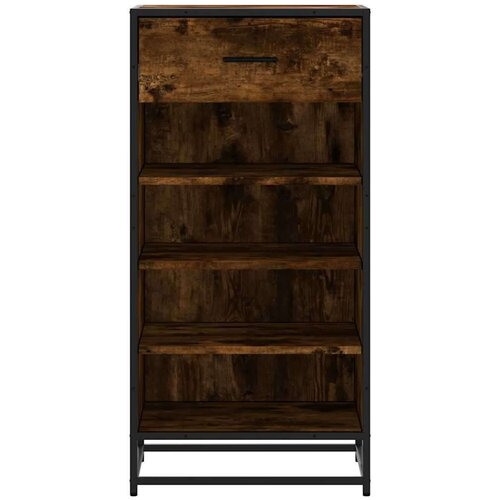 VidaXL stalak za cipele boja hrasta 48x38x97,5 cm konstruirano drvo Slike