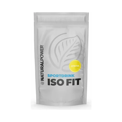 Natural Power Sportdrink ISO FIT 400 g - limun