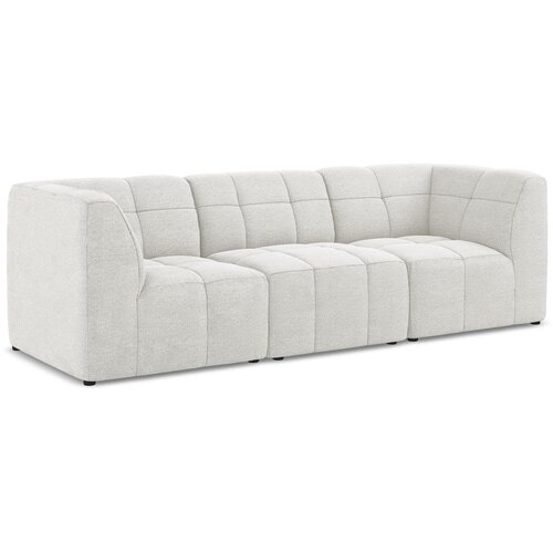 Makamii Bijela sofa od bouclé tkanine 255 cm Aloha – Cene