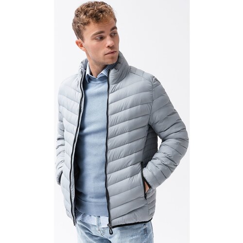 Ombre Puhovke Mo&amp;scaron;ka pre&amp;scaron;ita bunda (C528GREY) pisana Slike