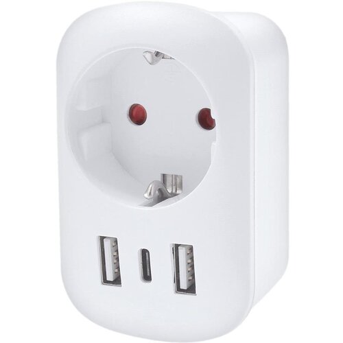 solight PA03UK - Putni adapter za UK 230V 2x USB-A + 1x USB-C Cene