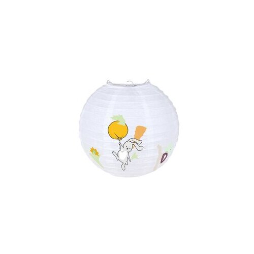 Rabalux visilica Hopply, Papirna, 40W, E27, &amp;oslash;40cm, Bela Slike