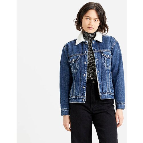 Levi&amp;#039;s Ex-Boyfriend Trucker Sherpa 36137-0034 Slike