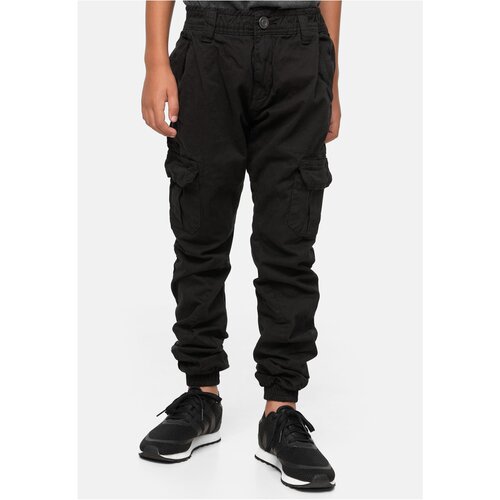 Urban Classics Boys' Cargo Jogging Pants Black Cene