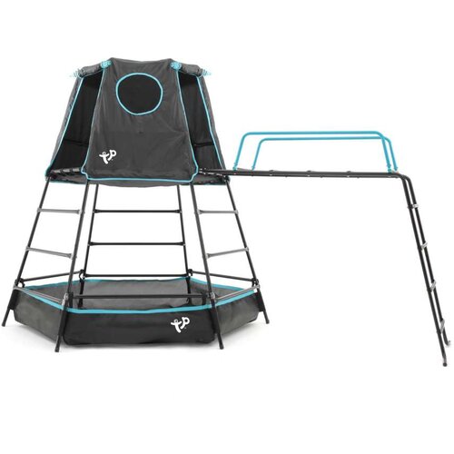 TP Toys - Crni dječji toranj za igru Play Tower Explorer vrhunski dječji zabavni centar | BRANDED IN GREAT BRITAIN Slike