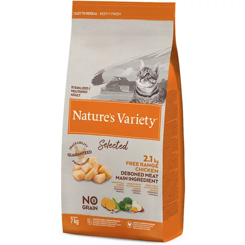 Nature's Variety Selected Sterilised s piščancem iz proste reje - 7 kg