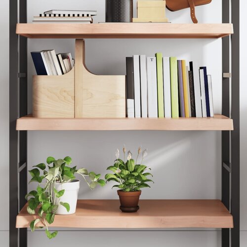 vidaXL Zidna polica svjetlosmeđa 80x40x(2-6) cm obrađena hrastovina Cijene