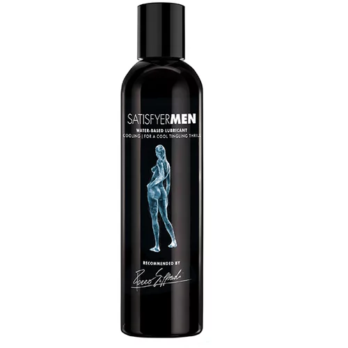 Satisfyer Men Water-Based Lubricant Cooling for a Cool Tingling Thrill 300ml