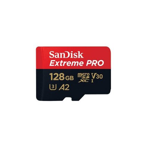  Micro SD SanDisk SDXC 128GB Extreme Pro 200MB/s A2 C10 V30 UHS-I US sa adapterom SDSQXCD-128G-GN6MA Cijene