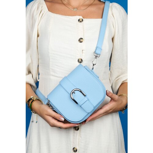 LuviShoes FERRO Blue Women's Crossbody Bag Cene