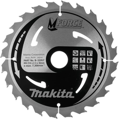 Makita TCT list za testeru MForce 210mm (B32057) Slike