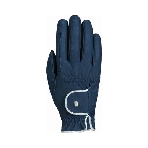 Roeckl Jahalne rokavice "Lona" navy/srebrne - 8.5 Cene