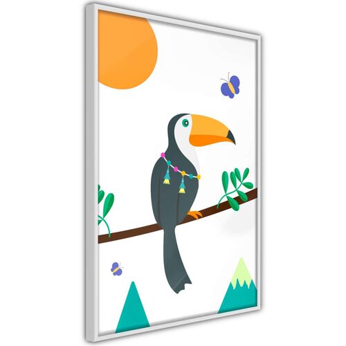  Poster - Fairy-Tale Toucan 40x60 Slike