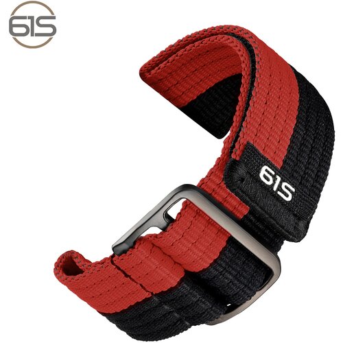 INF Garmin Fenix 8/7X/970/965 Športni najlonski pašček za uro Red 26 mm, (22148766) Cene