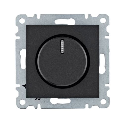 HAGER Regulator svjetla rotacioni WL4013 crni Cene