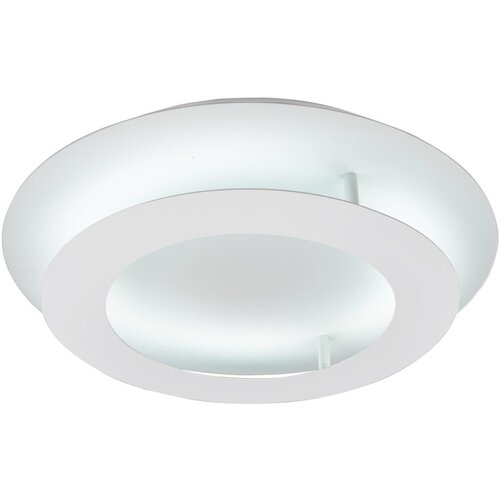  LED stropna svetilka v srebrni barvi s kovinskim senčilom 40x40 cm Merle Slike