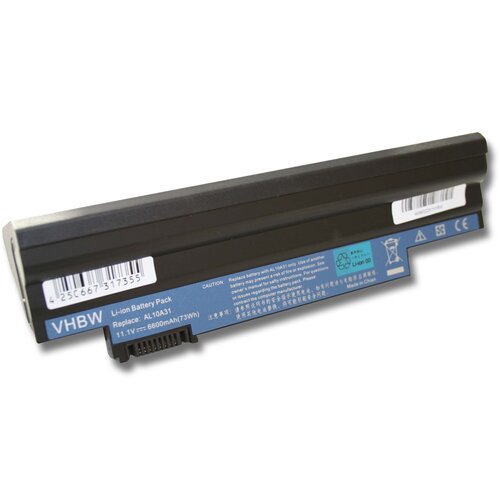 VHBW Baterija za Acer Aspire One 522 / 722 / D255 / D255E / D257, crna, 6600 mAh Cijene