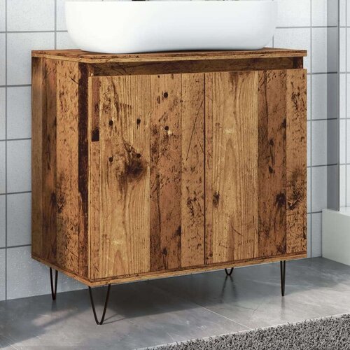 vidaXL Kupaonski ormarić staro drvo 58x33x60 cm konstruirano drvo Cijene