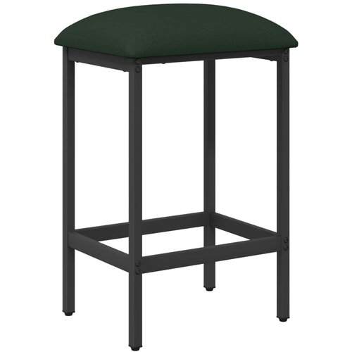  stolica Tamnozelena 40 x 32 x 64 cm Konstruirano drvo Slike