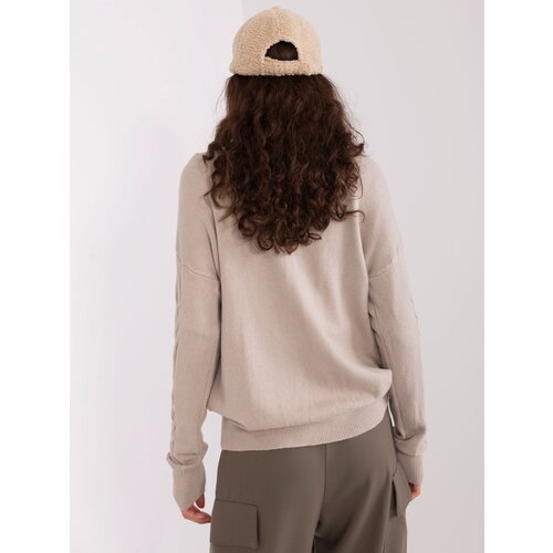 Wool Fashion Italia Sweater-AT-SW-2340.43-beige Slike