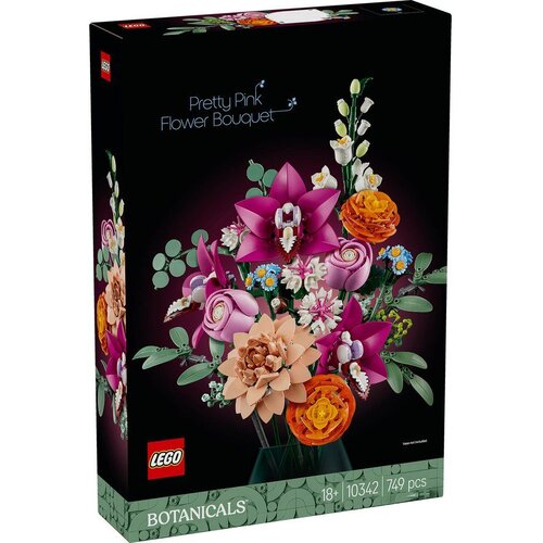 Lego Icons Pretty Pink Flower Bouquet 10342 Slike