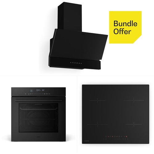 Klarstein Ugradbena pećnica Velaire + indukcijska ploča za kuhanje Velaire + napa Velaire | 60 cm Cijene