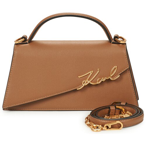 Karl Lagerfeld K/SIGNATURE SLIM CROSSBODY Smeđa Slike