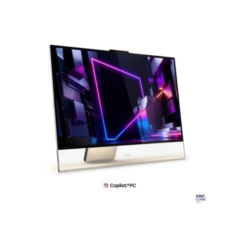 Lenovo Yoga vse-v-enem naprava z Intel Core Ultra X7 358H, 31,5-palčni UHD zaslon, 32 GB RAM, 1 TB, integrirana grafika (UMA), Windows 11 Home, seashell, 2-letna garancija Cene