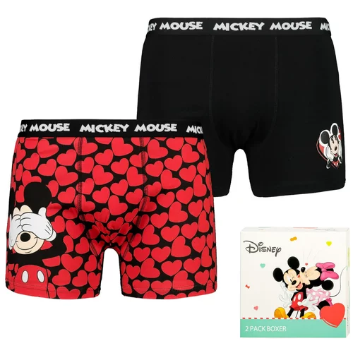 Frogies Men's boxer shorts Mickey Love 2P Gift Box -