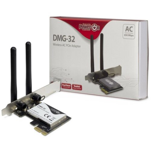 InterTech DMG-32 AC650 WLAN PCI express Dual Band mrežna kartica Cene