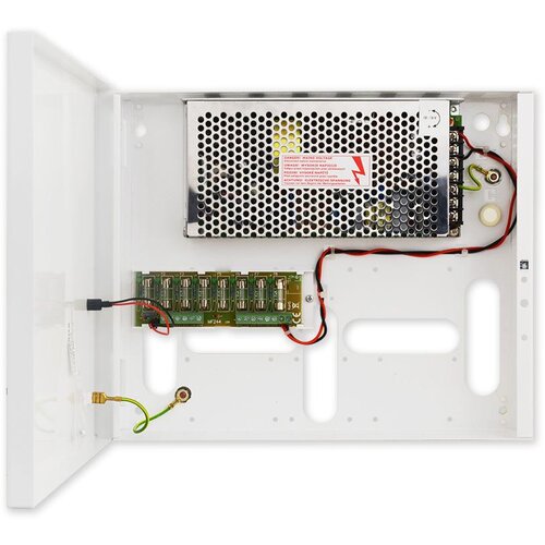 Pulsar PS-BOX-12V8A8x1A - izvor kamere 12V / 8A / 8x1A u kutiji Slike