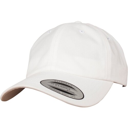 Flexfit Peached Cotton Twill Dad Cap White Slike