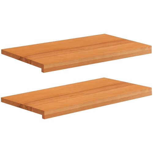  Prozorske klupice 2 kom. Svijetlosmeđa 80x 40 x 2 cm Cene