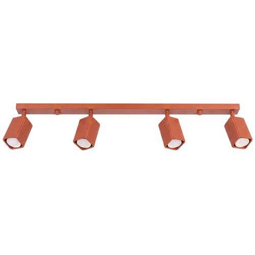 Sollux Lighting Stropna svetilka RAYO 4L rdeča okra, (5000499793) Slike