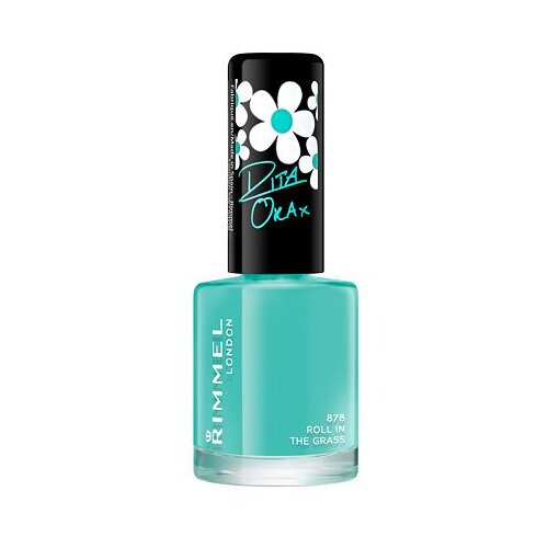 Rimmel London 60 seconds by rita ora hitro sušljiv lak za nohte 8 ml odtenek 878 roll in the grass Cene