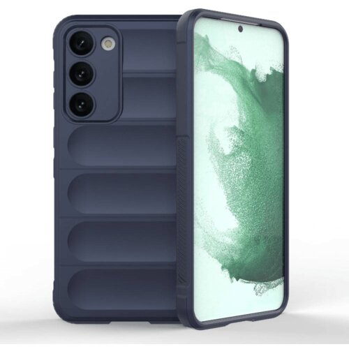 Wave silikonski ovitek za Samsung Galaxy S23 Plus 5G - moder Slike