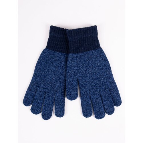 Yoclub Man's Gloves RED-0073F-AA50-001 Navy Blue Slike