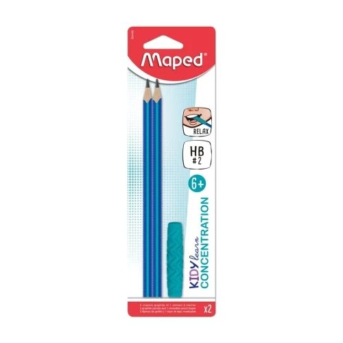 Maped gr.olovka antistres 1/2 + gumica ( m854400 ) Slike