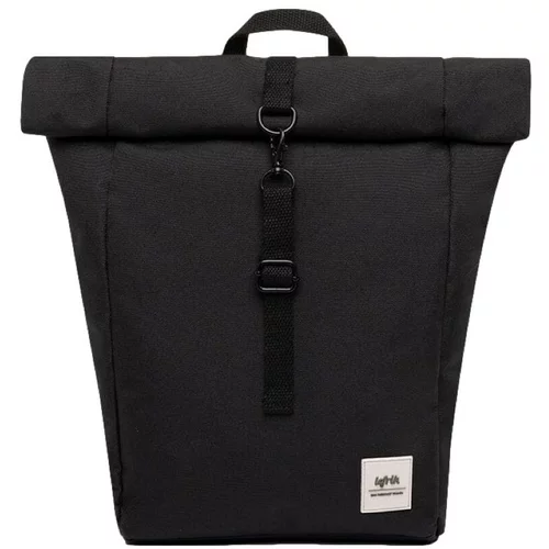 Lefrik Nahrbtniki Roll Mini Backpack - Black Črna