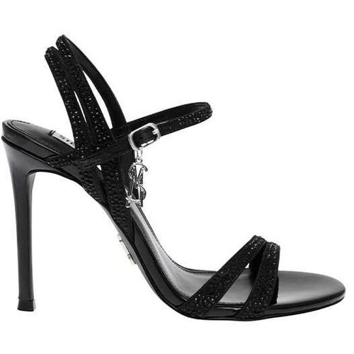 Steve Madden ženske  crne sandale na štiklu SMSURREALIST-001 Cene