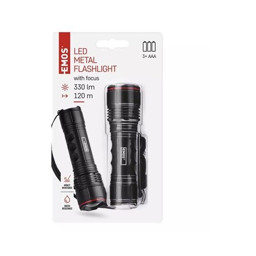 Emos ročna LED svetilka 330 lm, 3x AAA P3114 Cene