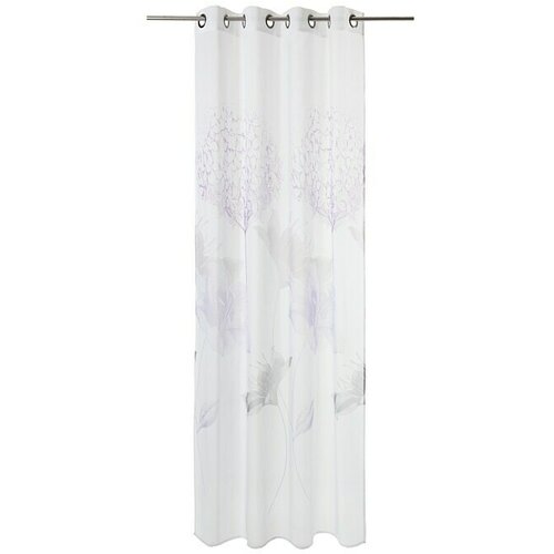 EXPO AMBIENTE Zastor s oknima Merle (135 x 245 cm, Bijelo-lila boje) Slike
