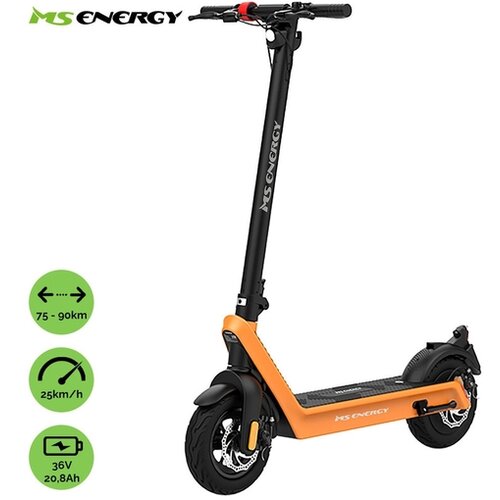 Ms Energy električni skiro, črna E21 Slike