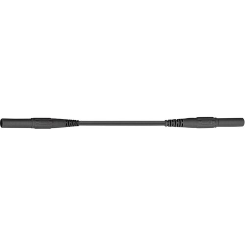 St&amp;auml;ubli Silikonski merilni kabel MultiContact XMS-419\, 2\,5 mm2\, 100cm\, črn\, 4 mm lamelni vtič 66.9392-10021, (20422323) Slike