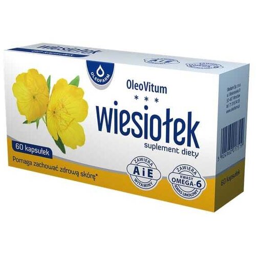 Oleofarm Svetlinovo olje z vitaminoma A in E (60 kapsul) Slike