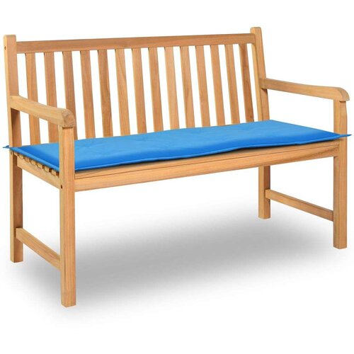  Jastuk za vrtnu klupu plavi 120 x 50 x 3 cm od tkanine Oxford Cijene