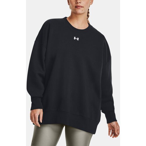 Under Armour Sweatshirt UA Rival Fleece OS Crew-BLK - Ladies Slike