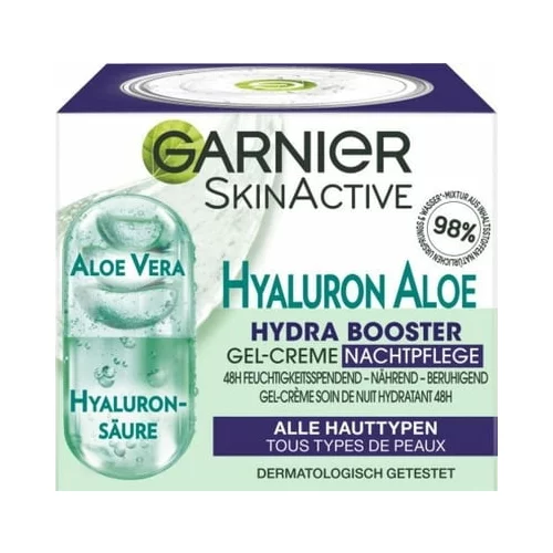 Garnier SkinActive krema za nočno nego s hialuronsko kislino in aloe vero