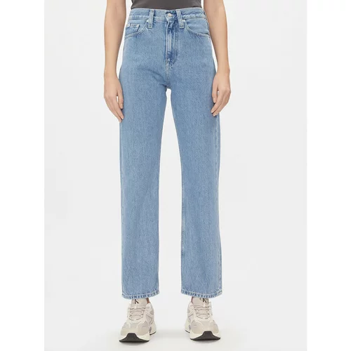 Calvin Klein Jeans Jeans hlače J20J222138 Modra Straight Fit